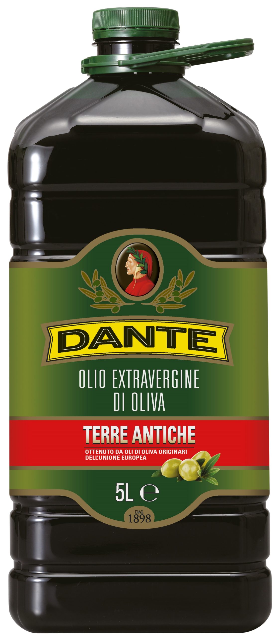 Ekstra deviško oljčno olje Dante Terre Antiche EVO EU 5L PET